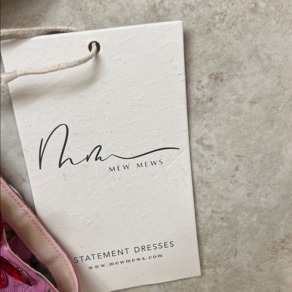 Mew Mews Purple with Green Red White Sparkling Jewels Size Small New with Tag - Picture 5 of 12